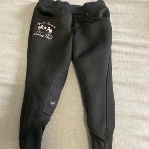 Girls equestrian riding pants (breeches)